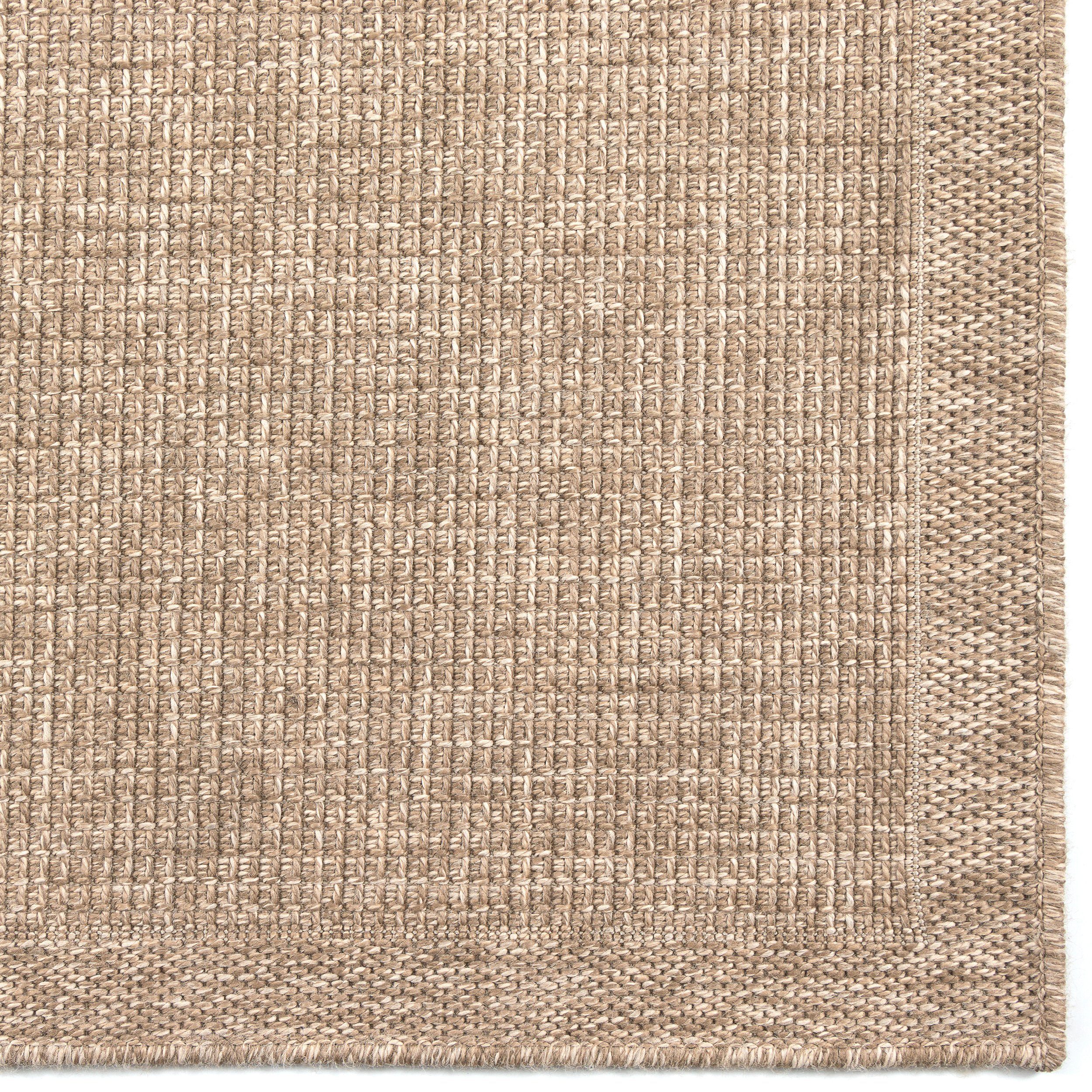 TaCa Home Teppich Outdoor & Indoor Teppich wetterfest Sisal-Jute-Optik, rechteckig, Höhe: 10 mm, Terrasse Balkon Garten Wohnzimmer Bad Küche, Panama - 80x150cm. Reduzierter Preis € 29,99. Unverbindliche Preisempfehlung € 59,98