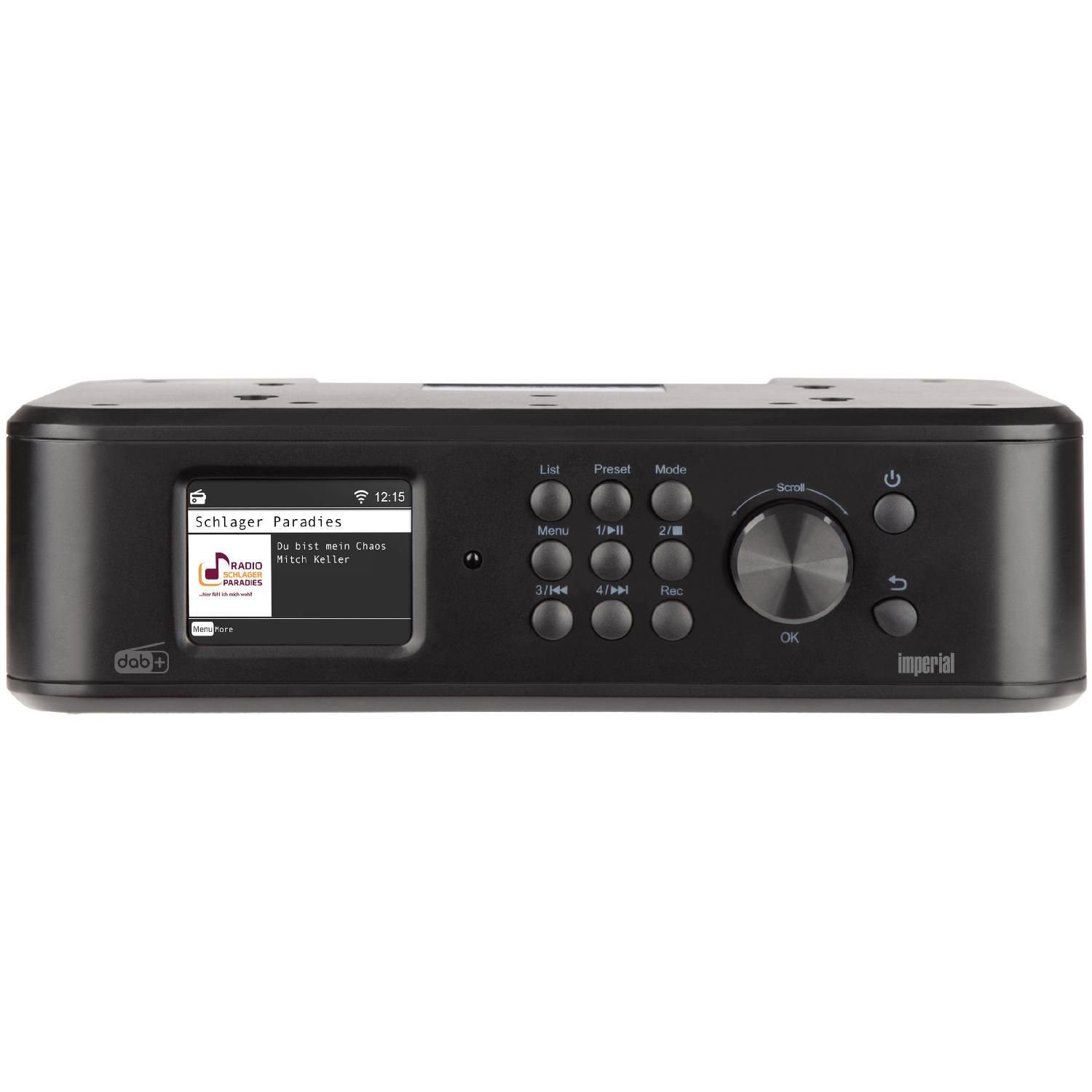 Streaming und by W, i460 (DAB+/UKW Bluetooth IMPERIAL EWF 10 TELESTAR Digitalradio DAB) & schwarz via DABMAN und Internetradio, Radiotext DAB+/UKW Internetradio Journaline (DAB) Notfallwarnsystem