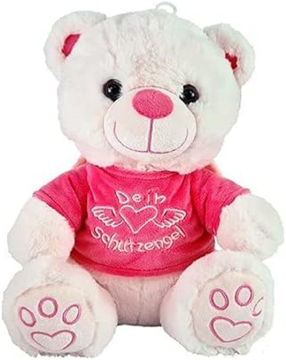 K-Toys Kuscheltier Schutzengel Bär, Plüsch mit Flügeln- Schutzengelbär, Engel (1-St), Glücksbär Teddy -Teddybär Stoffier / Ideal als Geschenk