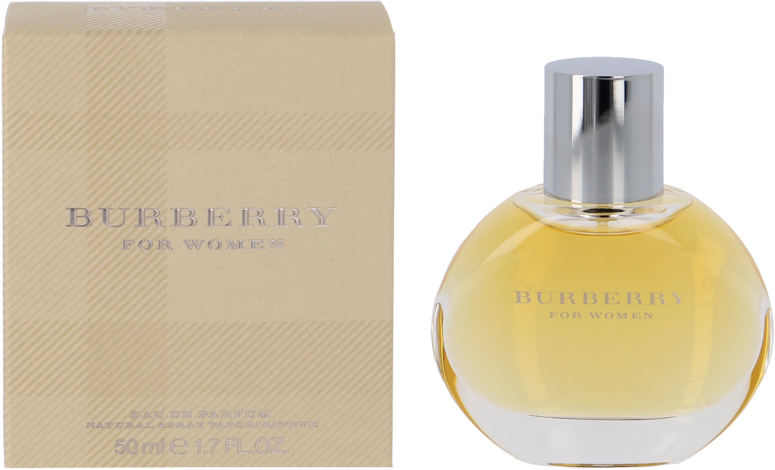 BURBERRY Eau de Parfum CLASSIC EDP, Fruchtiger Damenduft mit Johannisbeere, Jasmin und Vanille.