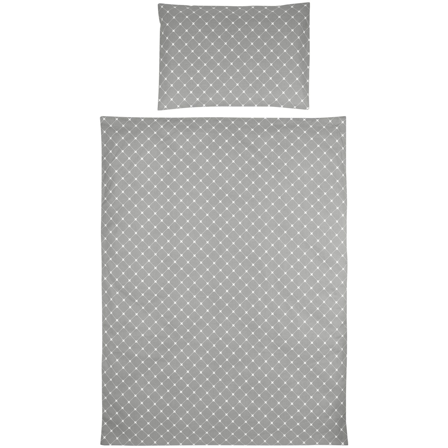 Meyco Baby Babybettwäsche 144 Louis Grey, günstig online kaufen