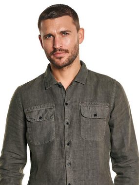 emilio adani Langarmhemd Langarm-Hemd im Overshirt Design