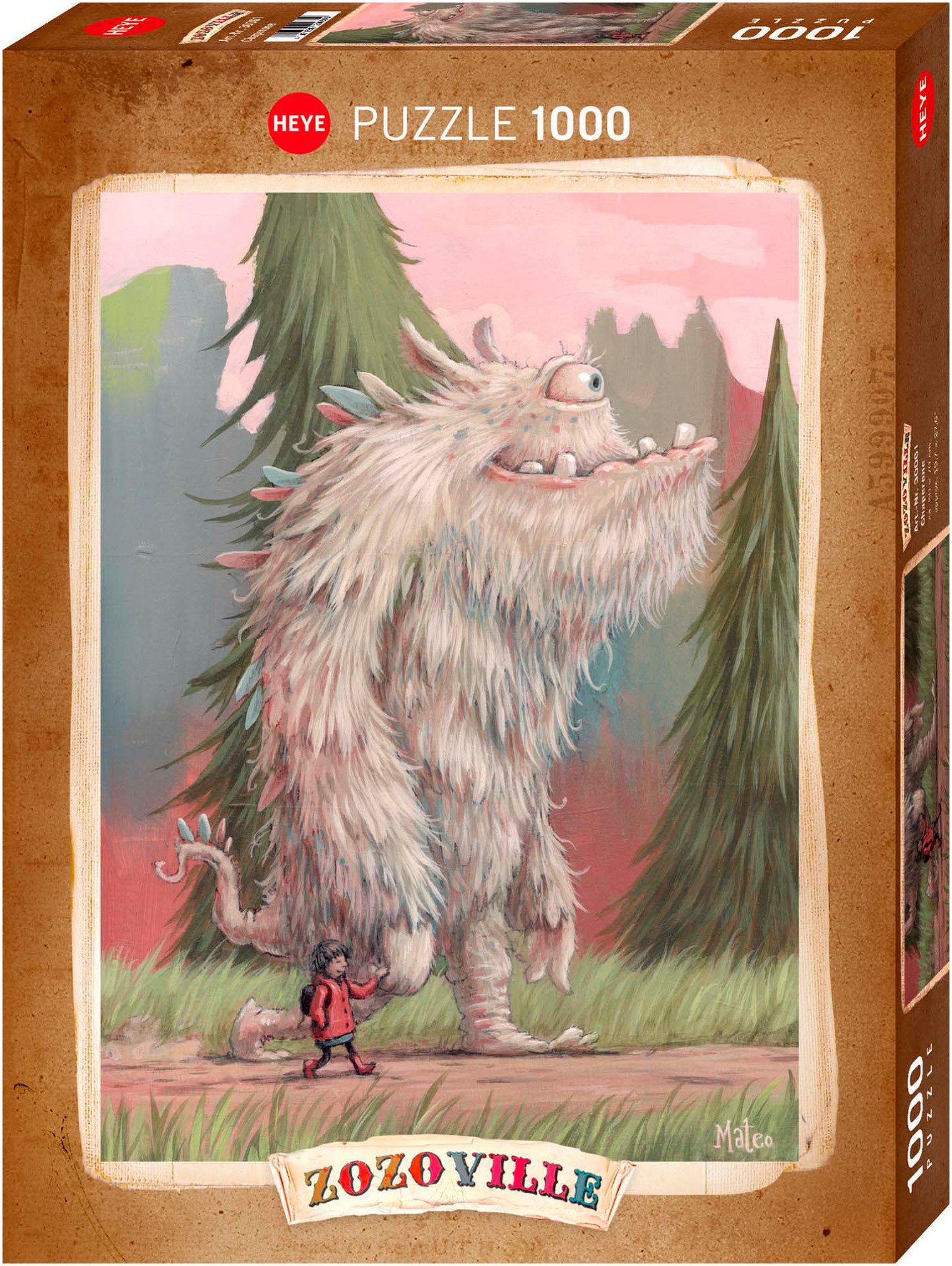 HEYE Puzzle Chaperone / Zozoville, 1000 Puzzleteile, Made in Germany günstig online kaufen