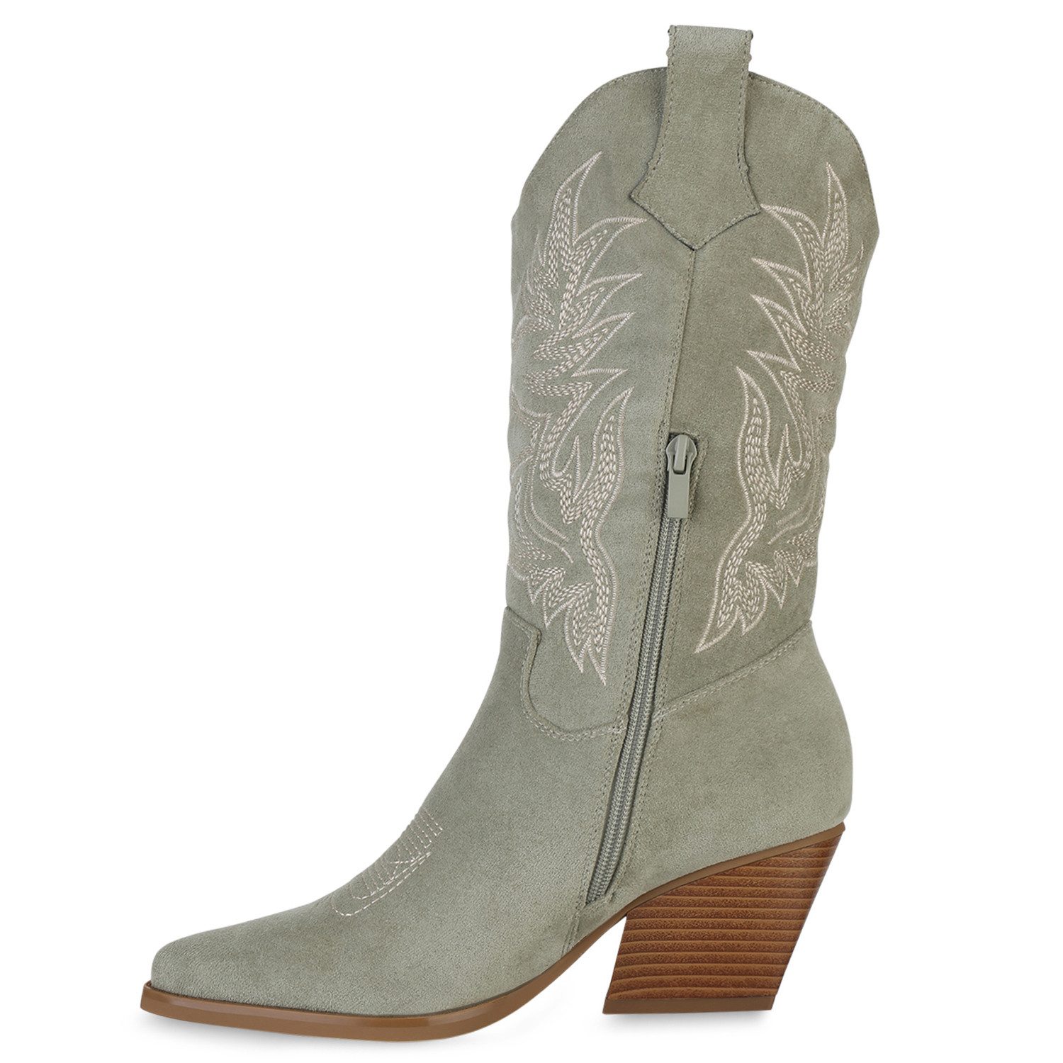 VAN HILL 840142 Cowboystiefel Bequeme Schuhe günstig online kaufen