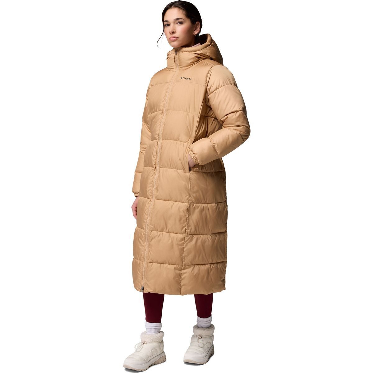 Columbia Outdoorjacke Puffect II Long Jacket Hält warm und trocken mit Thermarator™-Isolierung und