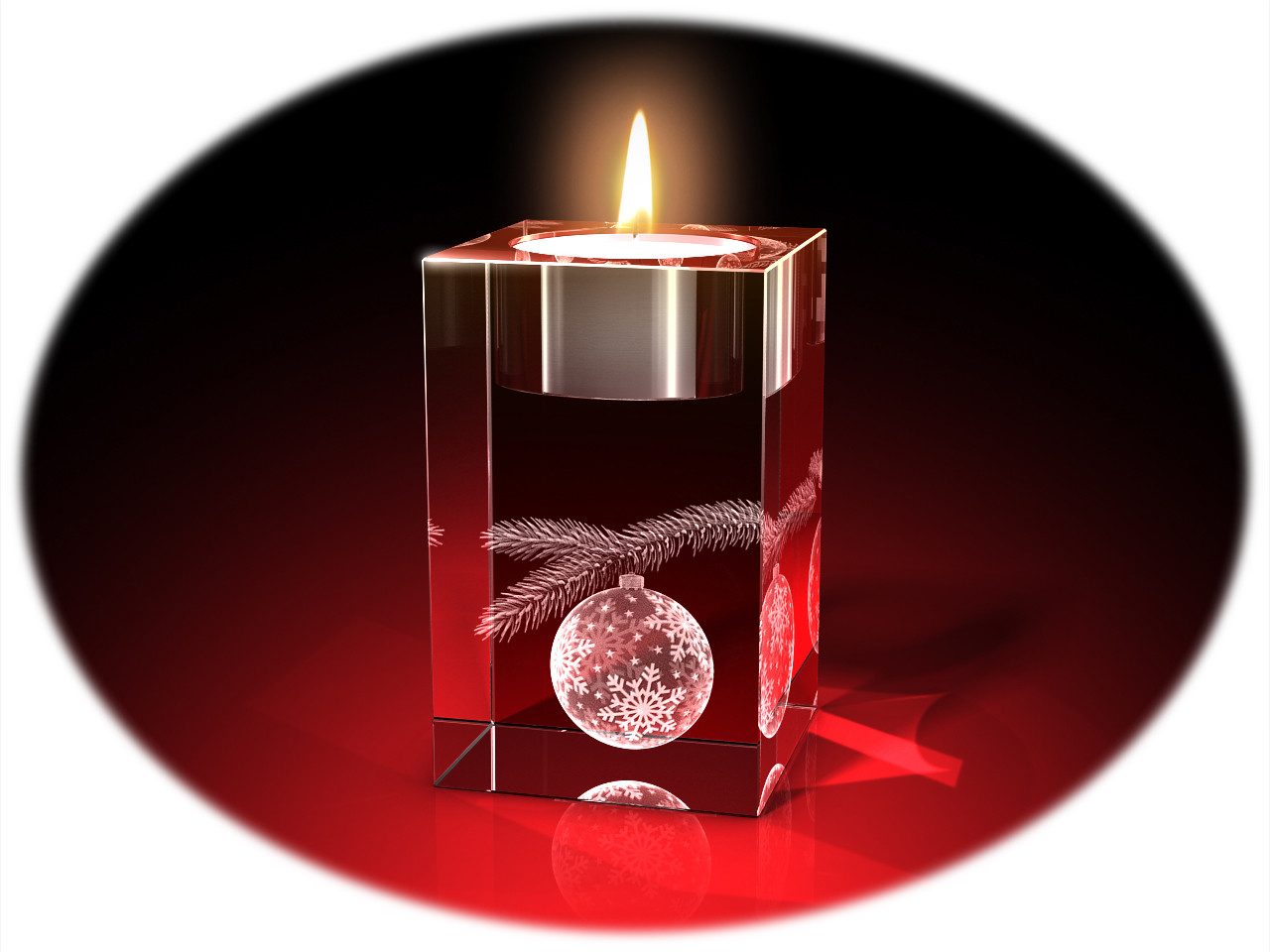 GLASFOTO.COM Teelichthalter Advents-Teelichthalter (einzeln), Weihnachten, günstig online kaufen