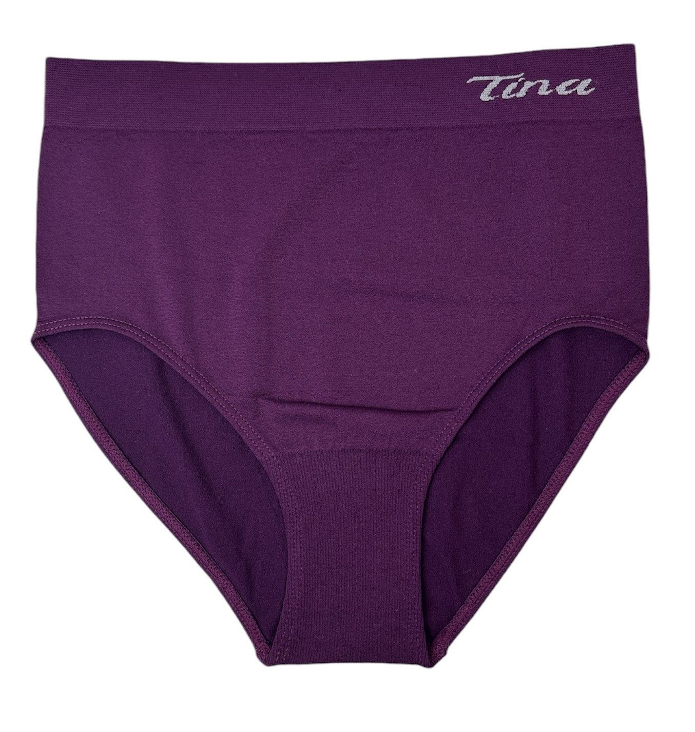 Dekker Taillenslip Damenslip "Tina" Seamless ohne Nähte super elastisch (Packung, 3er Pack) mit Logoschriftzug am Wäschebund