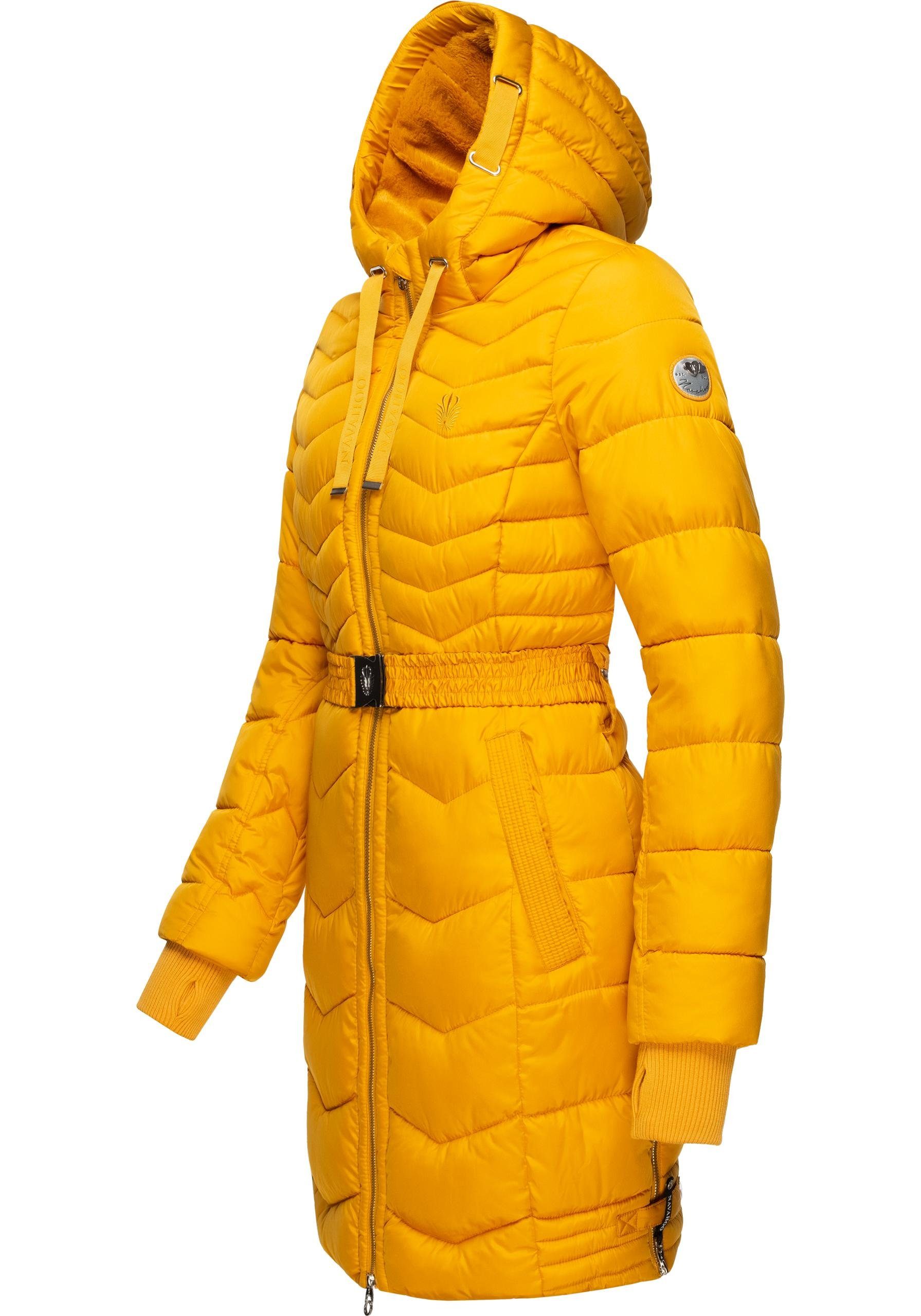 Navahoo Steppmantel Alpenveilchen Stylischer Wintermantel mit schicken Details