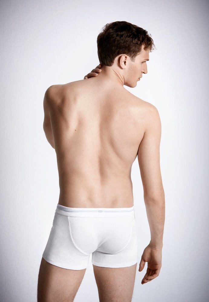 Schiesser Boxershorts Unterwäsche Revival Karl-Heinz weiss Herren - 1 Stück