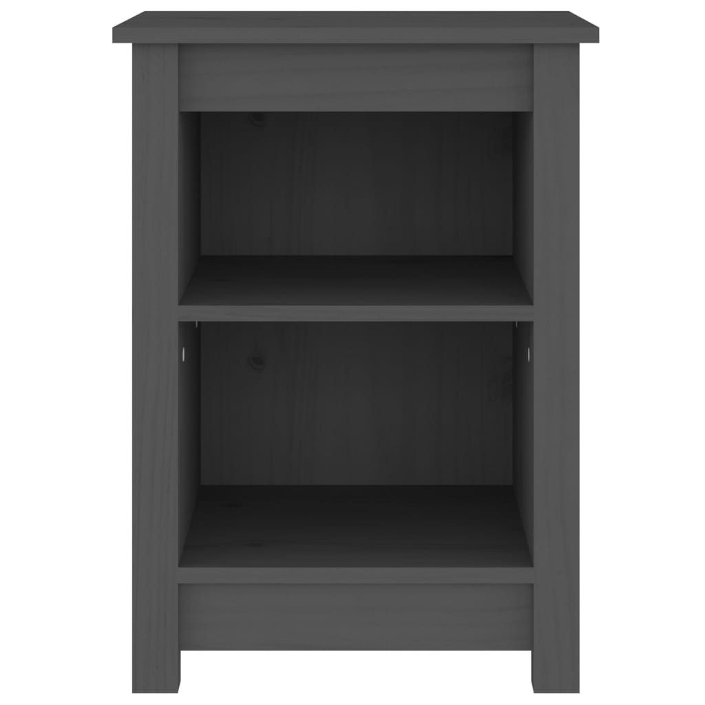 vidaXL Nachttisch Nachttisch Grau 40x35x55 cm günstig online kaufen