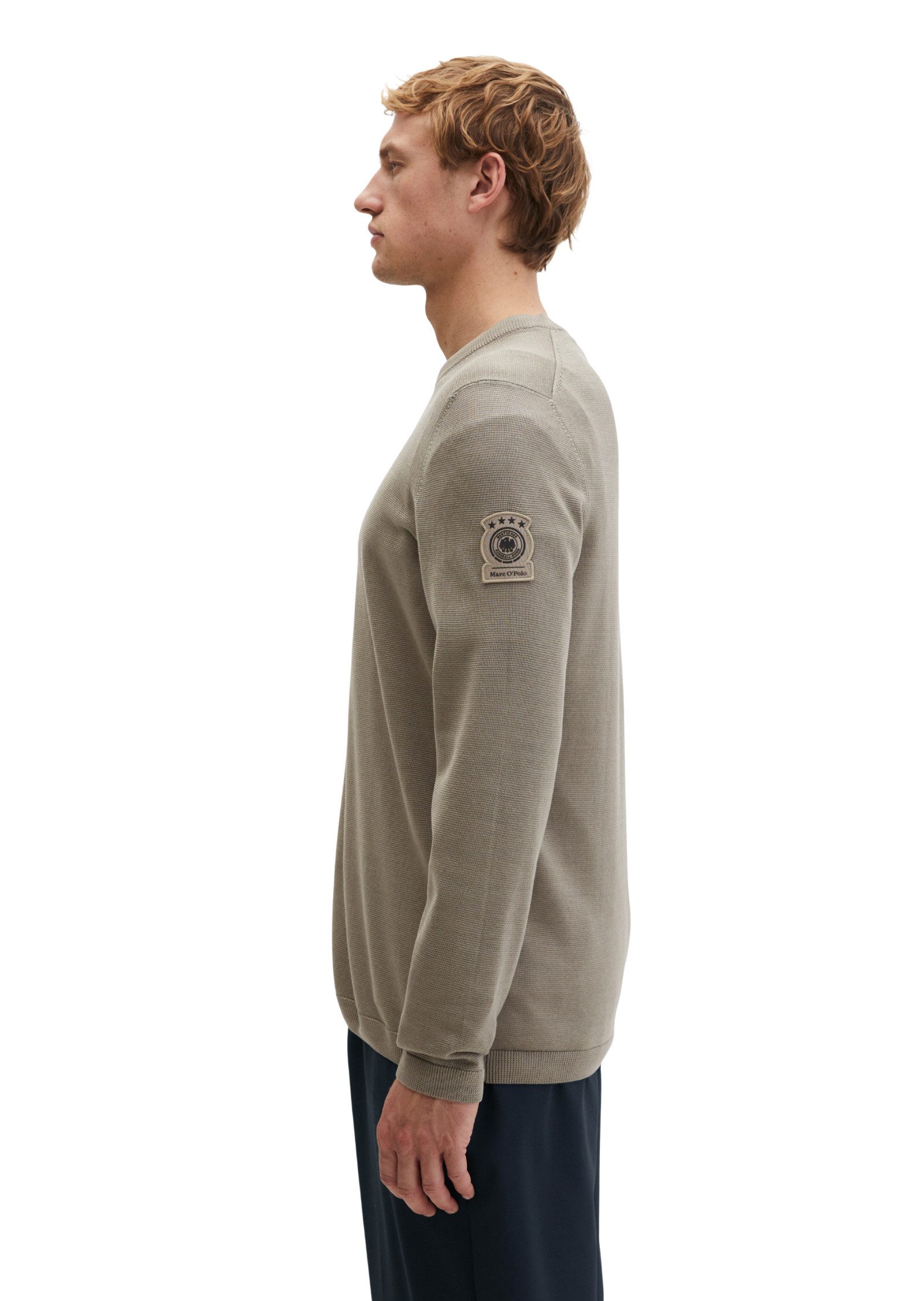 Marc O'Polo Strickpullover aus reiner Bio-Baumwolle