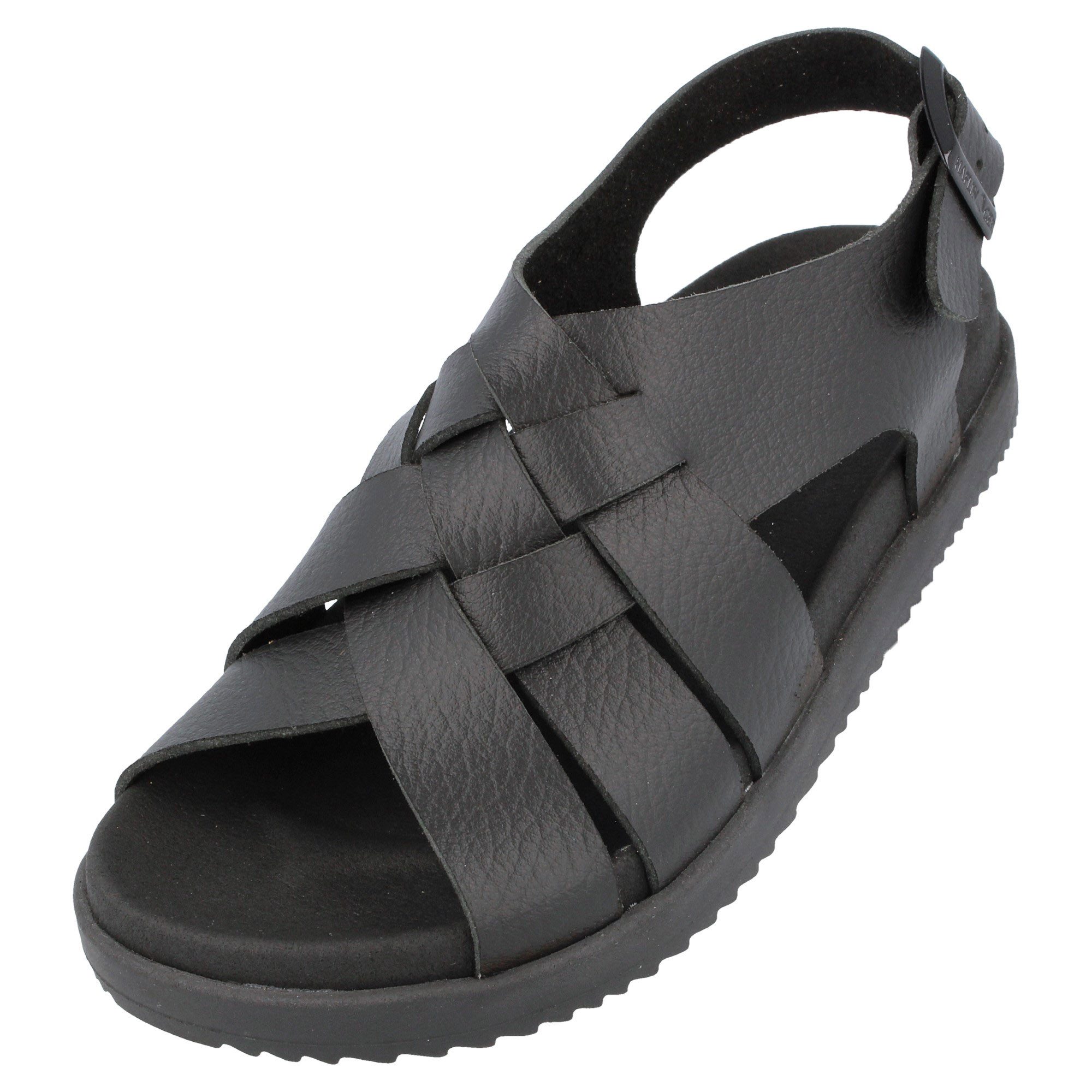 Haflinger HAFLINGER Elba Slide vegane Pantolette Sandale mit Riemen Hausschuh