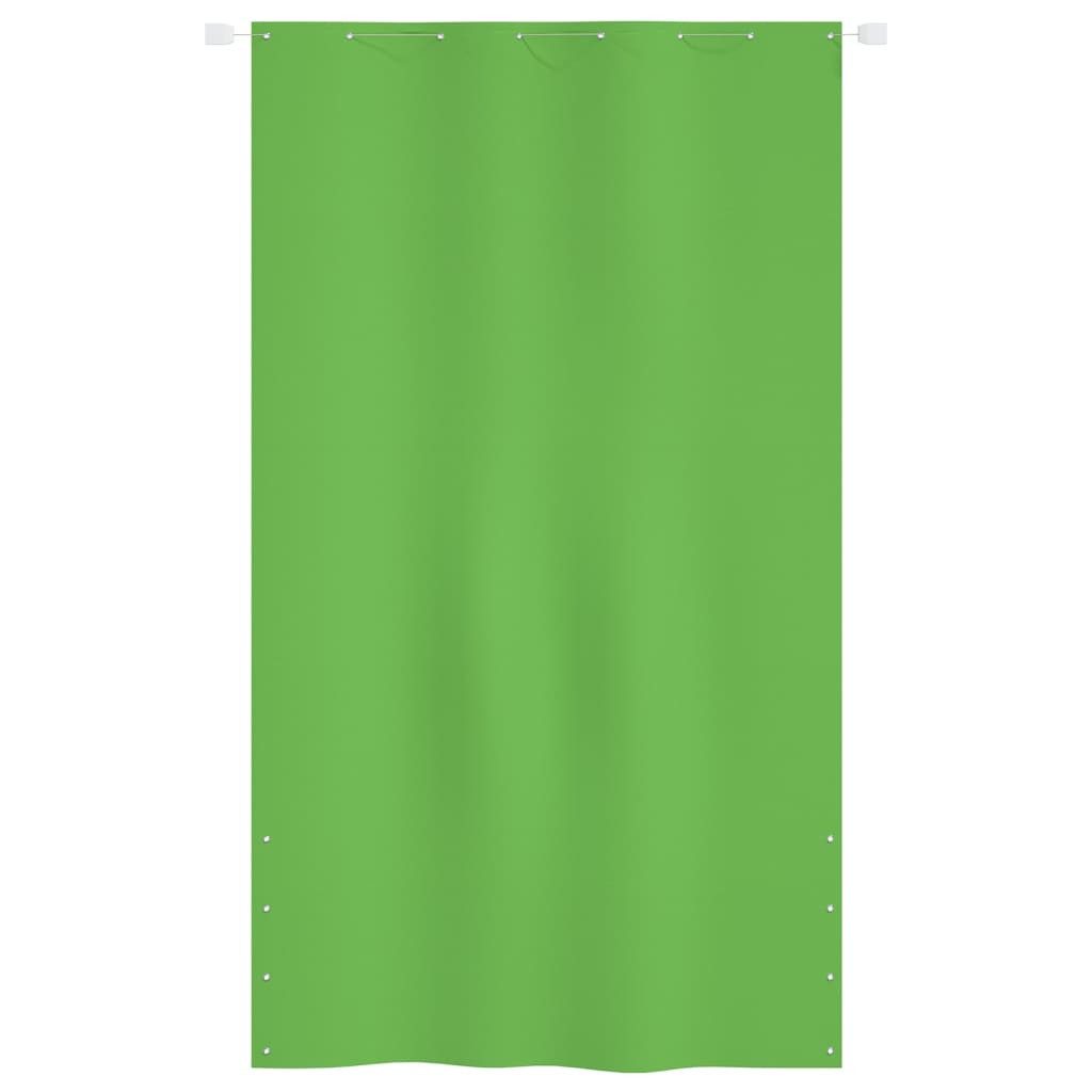 vidaXL Seitenmarkise 140 x 240 cm Balkon-Sichtschutz Hellgrün 140x240 cm Oxford-Gewebe