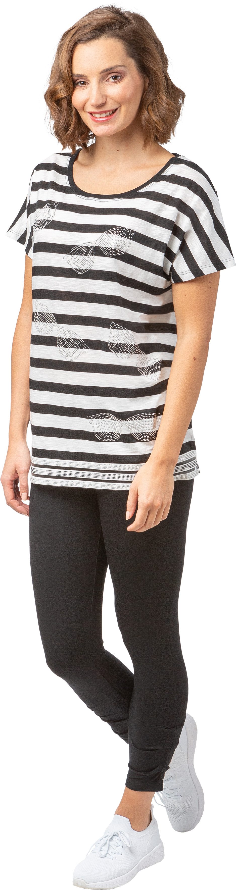 Estefania for woman Leggings Ira-600, mit gerafftem Beinabschluss weiches Material