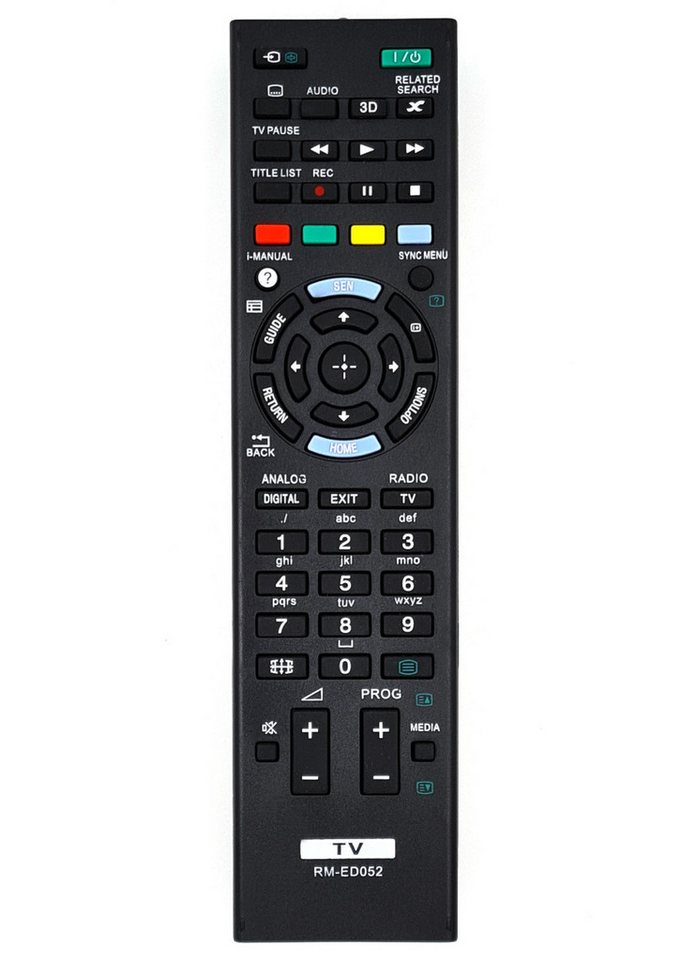 Alltro Ersatz Fernbedienung für SONY RM-ED050 / RMED050 TV Fernbedienung