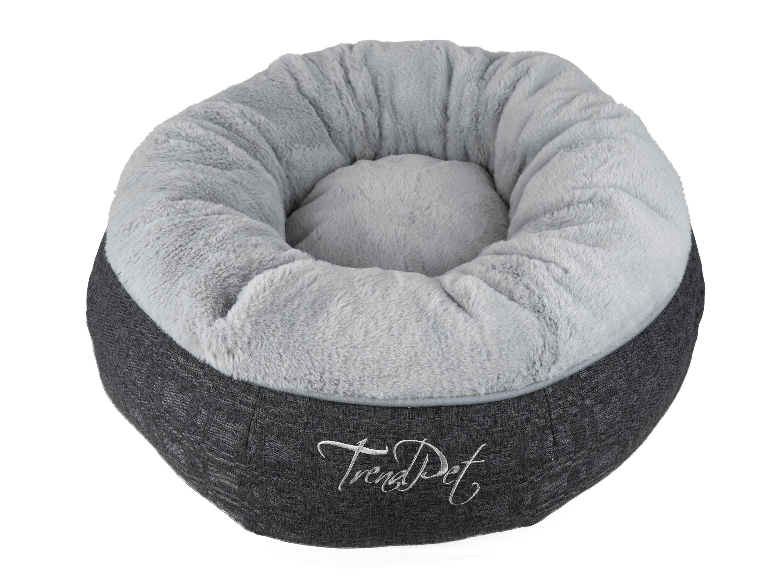 TrendPet Tierbett LunaBed Grau, 100% Polyester, in 2 Größen erhältlich