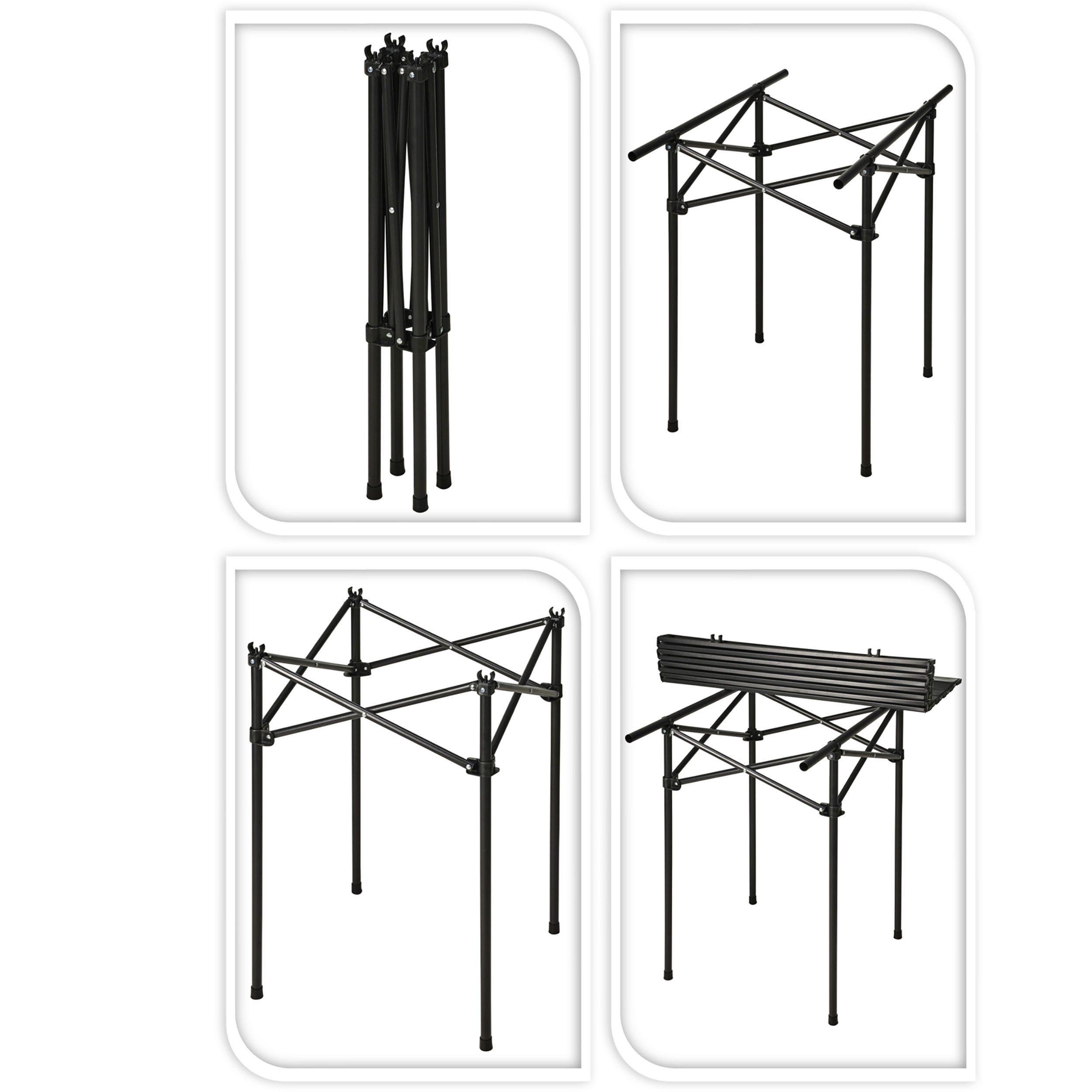 Annastore Klapptisch Multifunktionaler Beistelltisch Campingtisch - günstig online kaufen