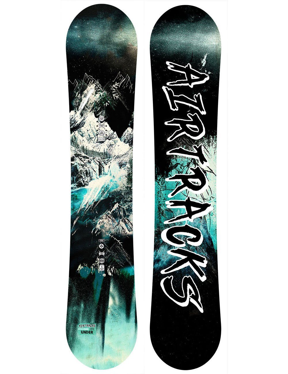 Airtracks Snowboard »Snowboard Under Flat Rocker« (Zero Flat Rocker