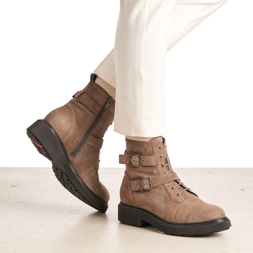 LLOYD Stiefelette Grau Schnürstiefelette
