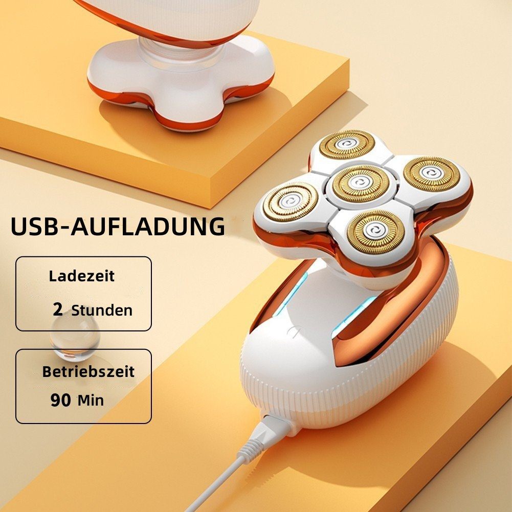 Scttomon Epilierer LK-5588, Aufsätze: 1 St., Rasierer-Set für Frauen, Wet&Dry – Bild 4 von 5