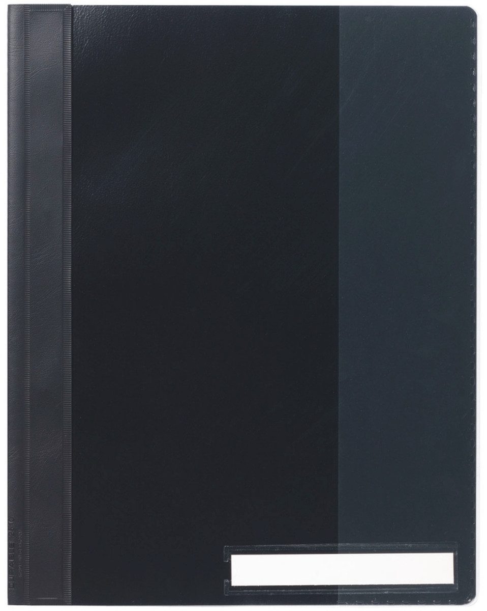 DURABLE Hefter Sichthefter A4+ Kunststoff schwarz