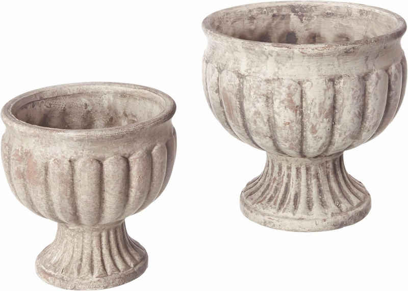 I.GE.A. Dekoschale Antik-Keramikschale (Set, 2)
