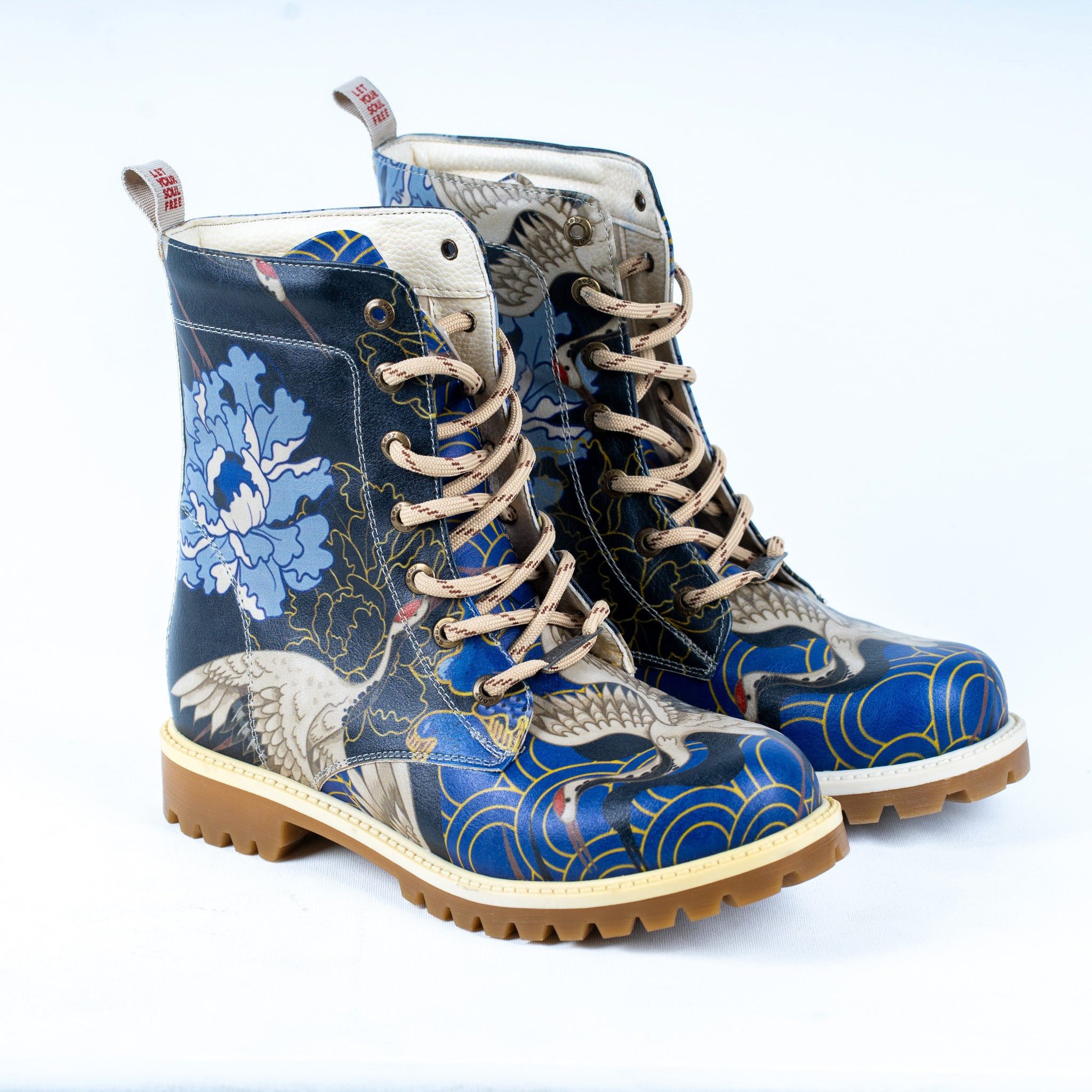 stiefel damen 100% Vega, women boots, schnürboots Schnürstiefel