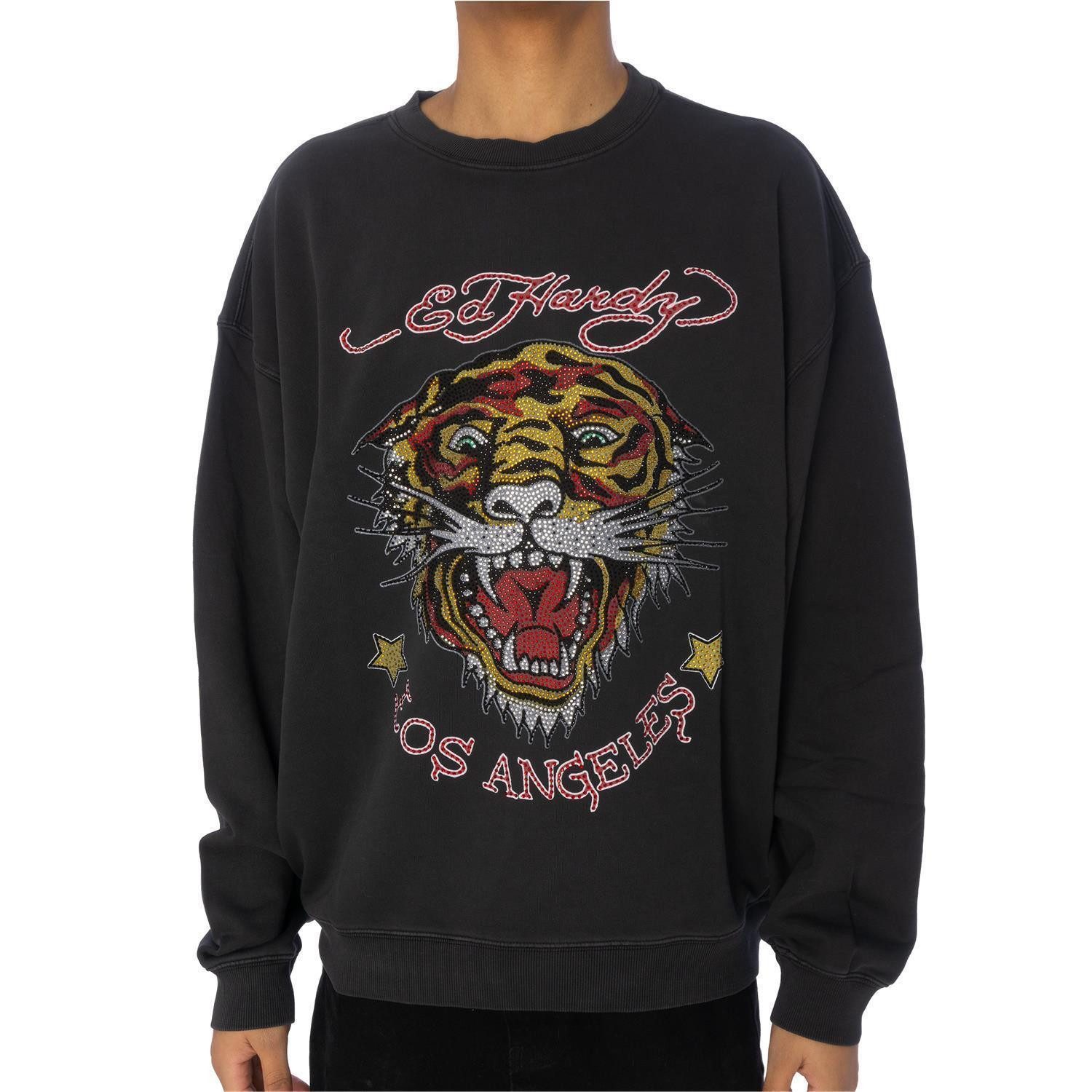 Ed Hardy Sweater Sweatpulli Ed Hardy La Tiger Vintage