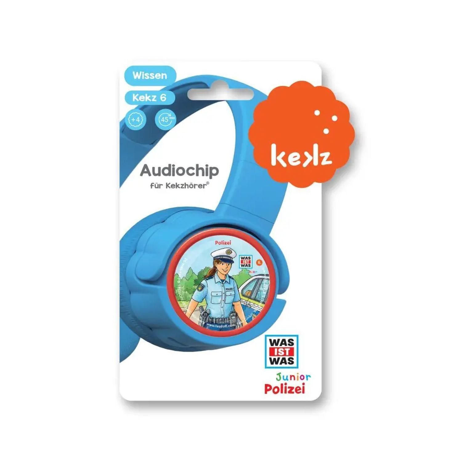Kekz Hörspiel Was Ist Was (Junior) - Polizei (Kekz),1 Audio-Chip