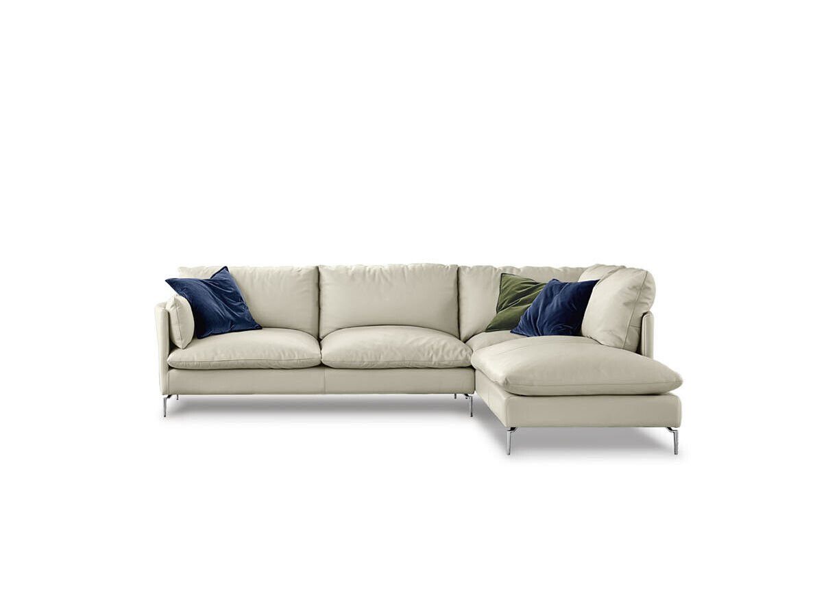 JVmoebel Ecksofa Ecksofa L form Leder Luxus Design Sofa Polster Couch Couchen Möbel