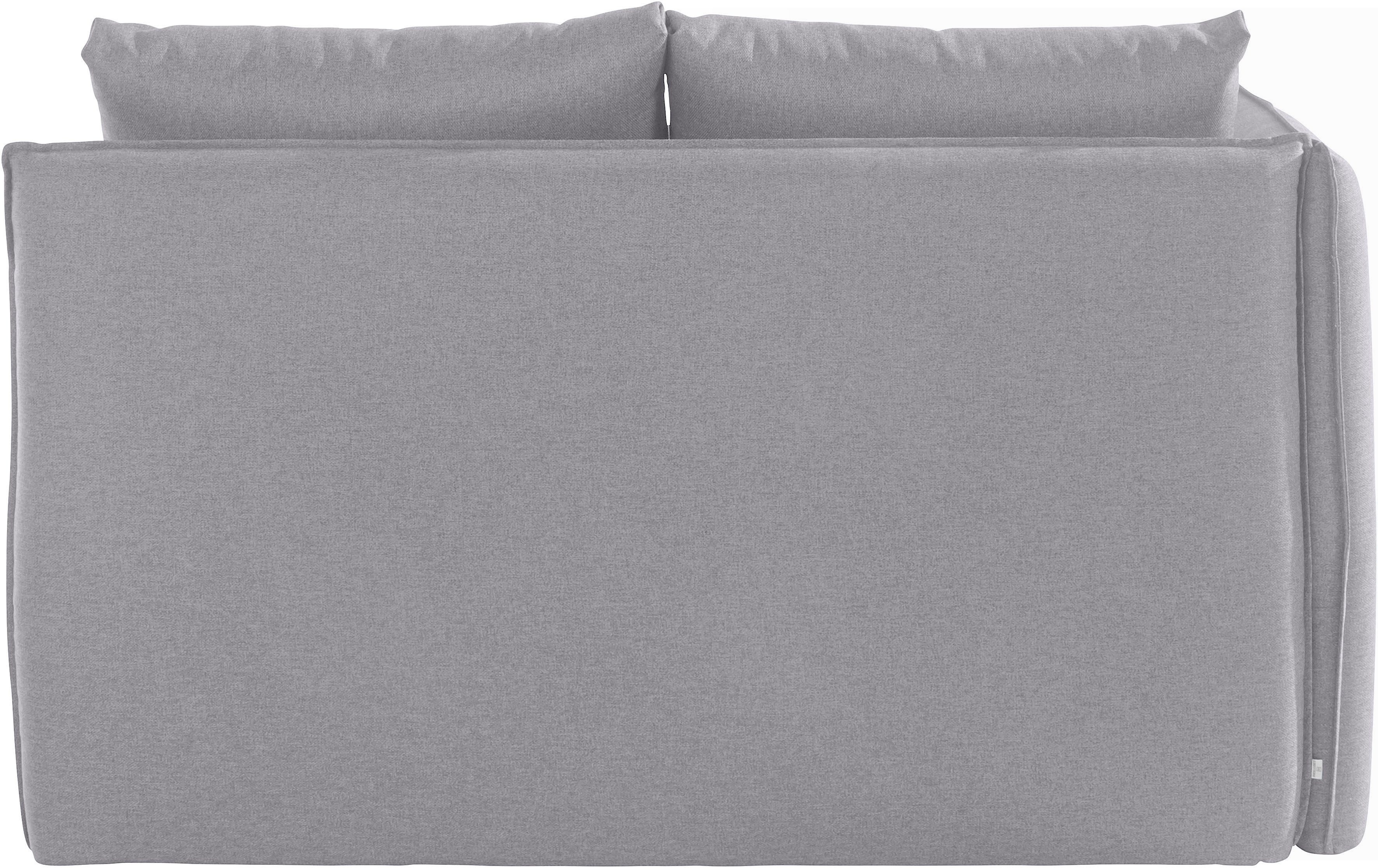 OTTO home Ottomane Nöre, kurzes Lounge-Modul - zum Zusammenstellen, Breite 138 cm, Tiefe 128 cm