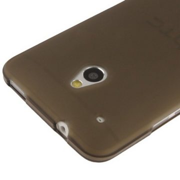 König Design Handyhülle HTC One Mini, HTC One Mini Handyhülle Backcover Grau
