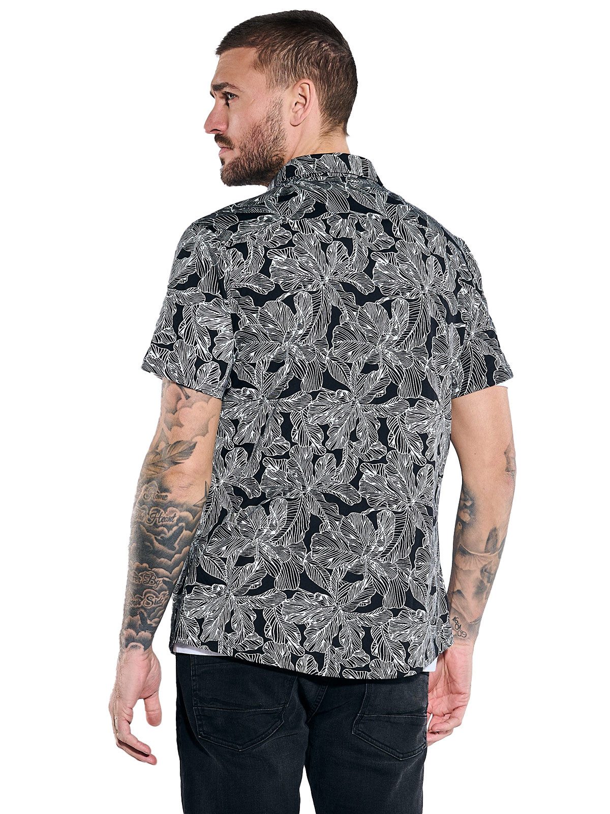 emilio adani Kurzarmhemd Kurzarm-Hemd slim fit günstig online kaufen