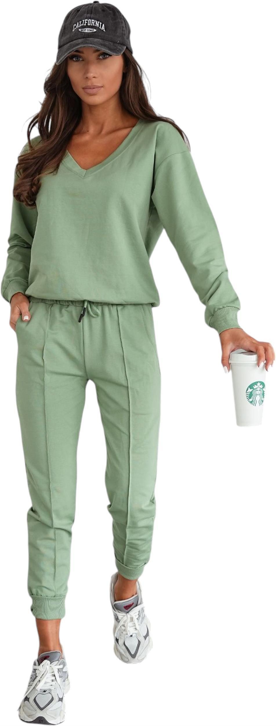 EloModa Jogginganzug Damen Jogginganzug Freizeitanzug mit günstig online kaufen