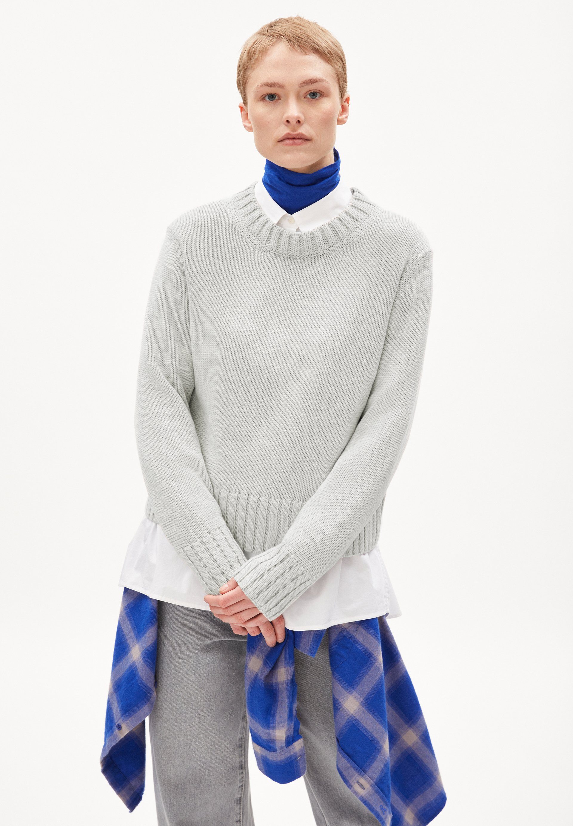 Armedangels Strickpullover AMALIAAS COMPACT Relaxed Fit