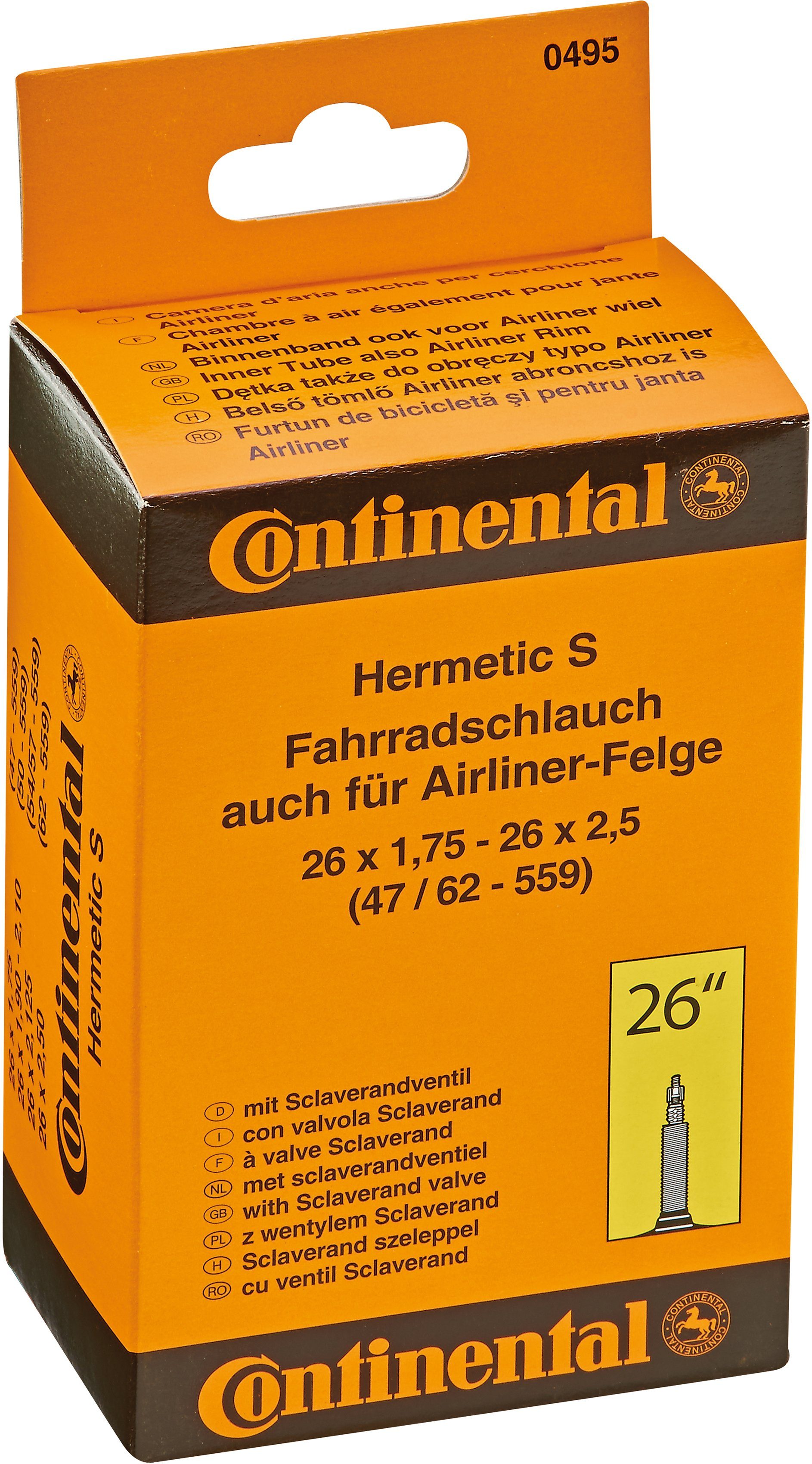 Prophete Fahrradschlauch Continental, 26 Zoll (66,04 cm)