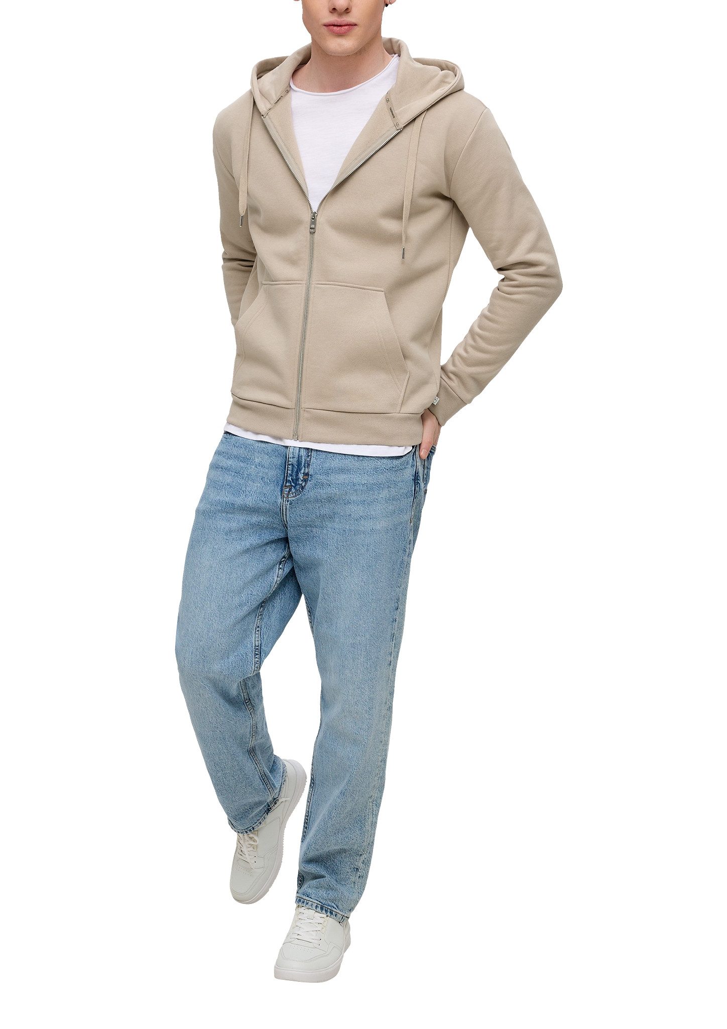 QS Kapuzensweatshirt mit Kapuze