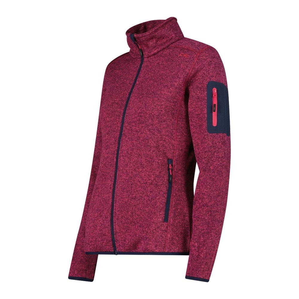 CMP Outdoorjacke CMP schweres Fleecejacke Knit-Tech Meliert Damen günstig online kaufen