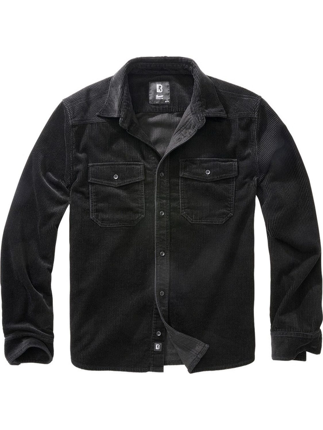 Brandit Langarmhemd Corduroy Classic