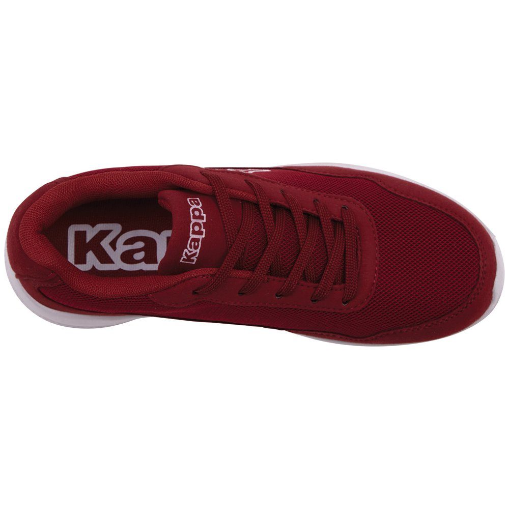 Kappa Sneaker - red-white Kindergrößen auch in dark erhältlich