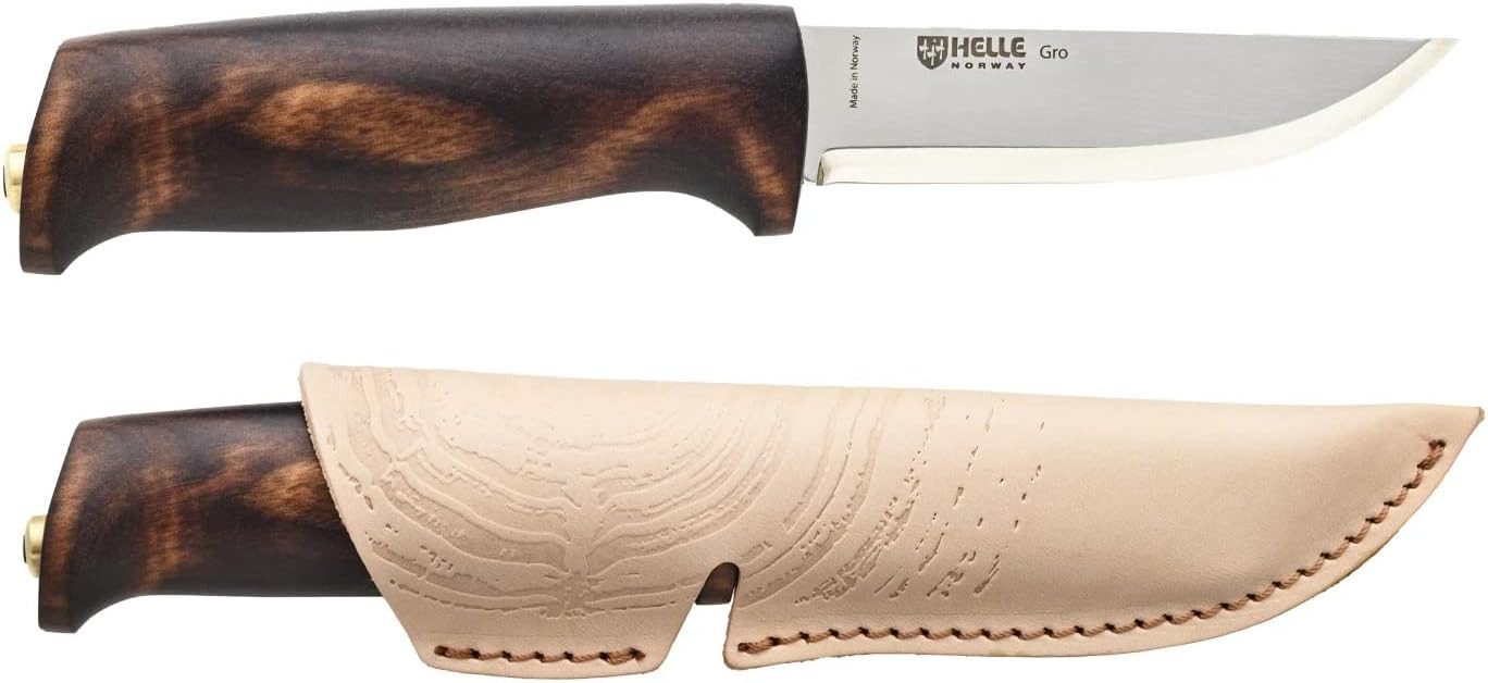 Helle Universalmesser Helle Gro Knife mit Lederscheide