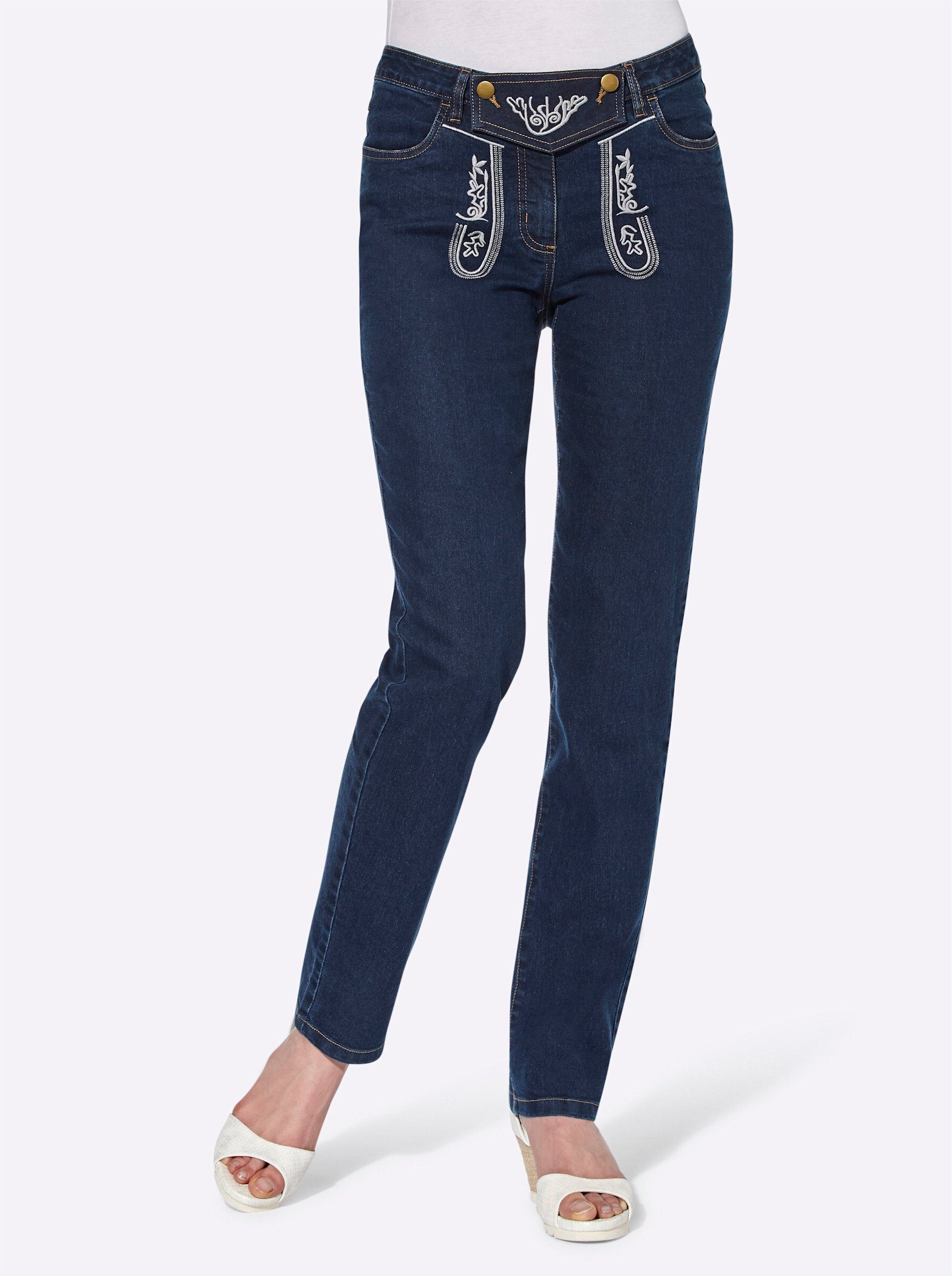 Sieh an! Bequeme Jeans Jeans komfortabel