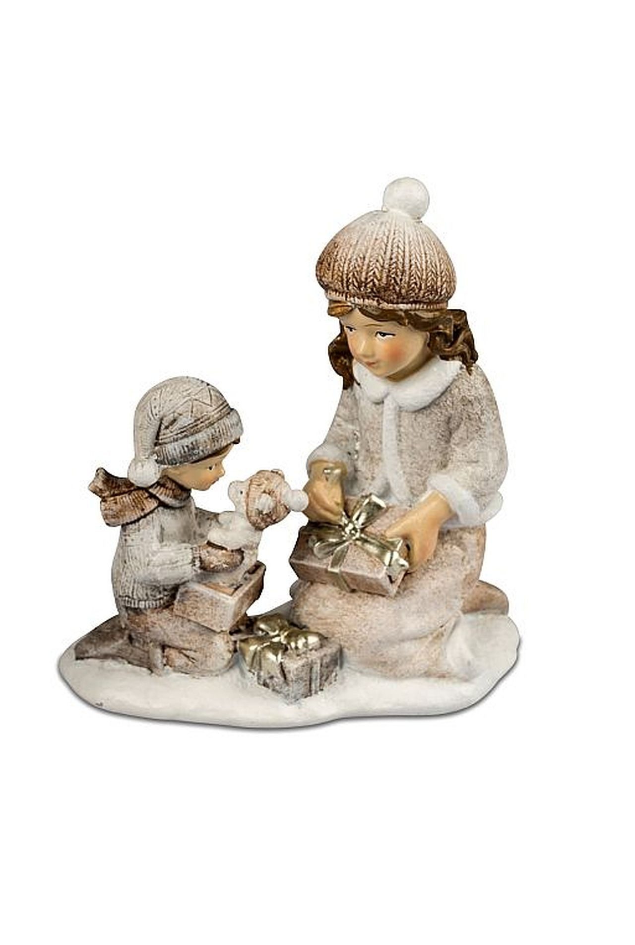 formano Dekofigur Weihnachtsfiguren Nostalgische Winterkinder 9 cm