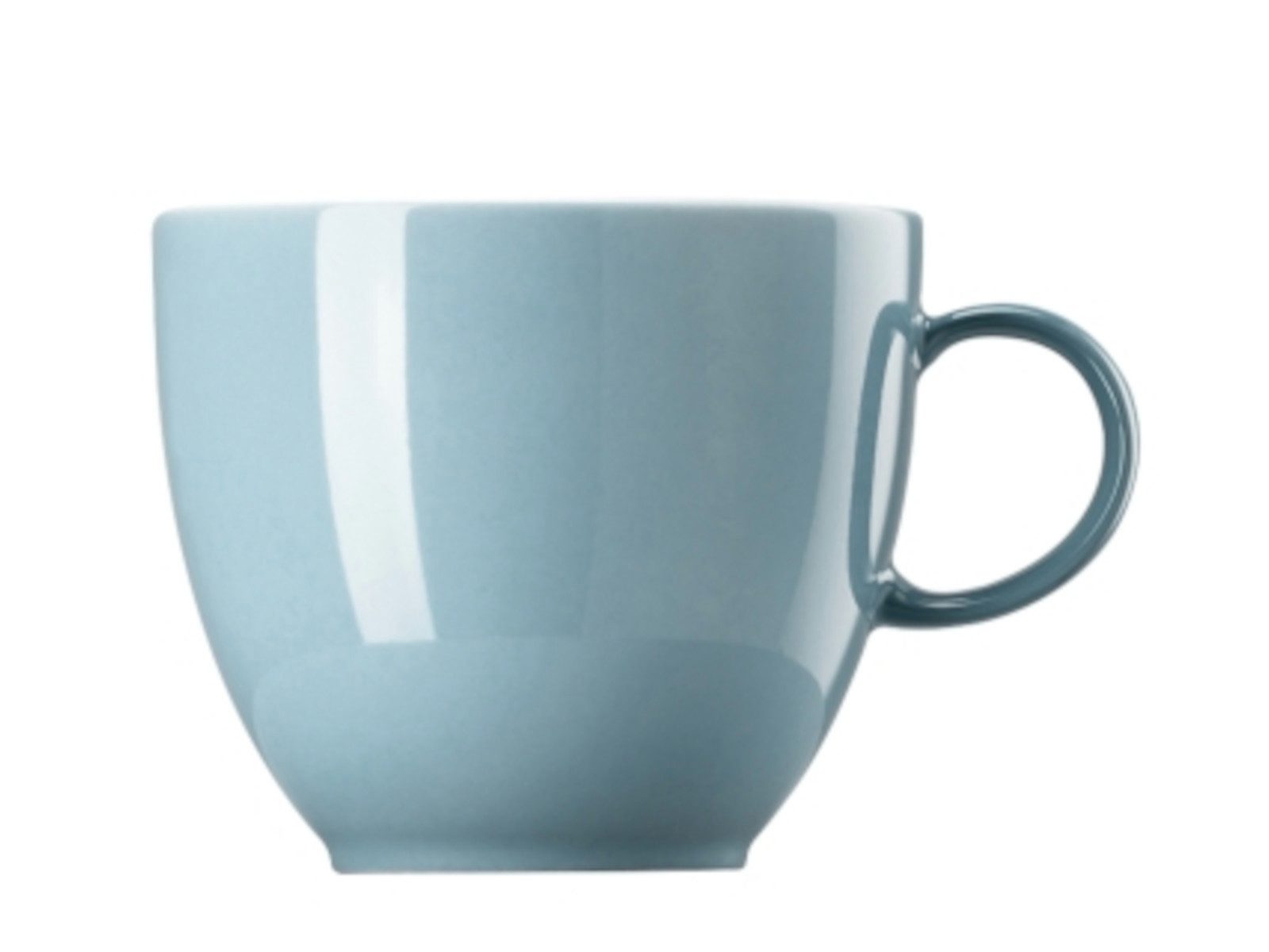 Thomas Porzellan Tasse Sunny Day Soft Blue Kaffee-Obertasse, Porzellan, Tassen