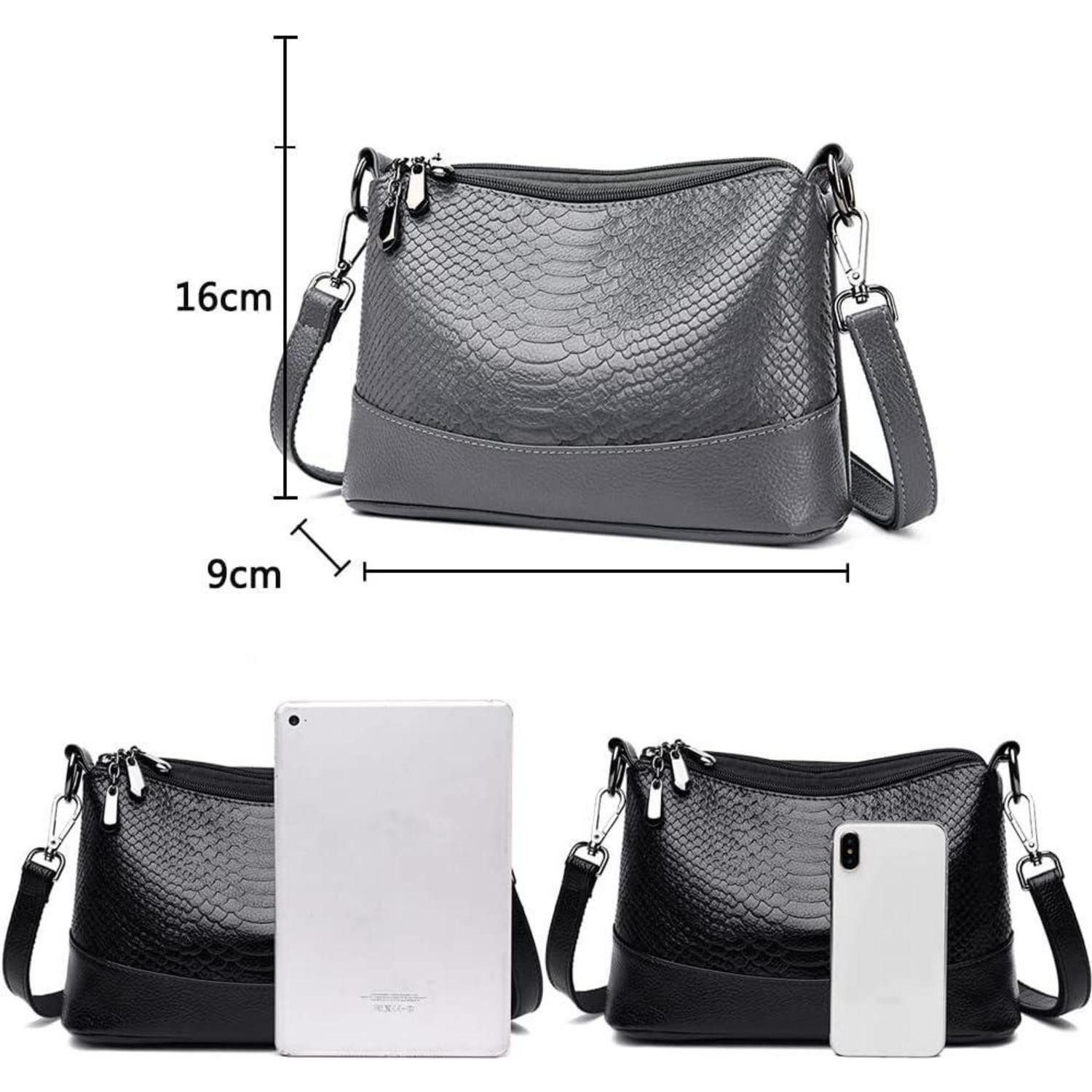 LuxusKollektion Handtasche Damen Umhängetasche PU Leder Hobo Schultertasche Handtasche Elegant