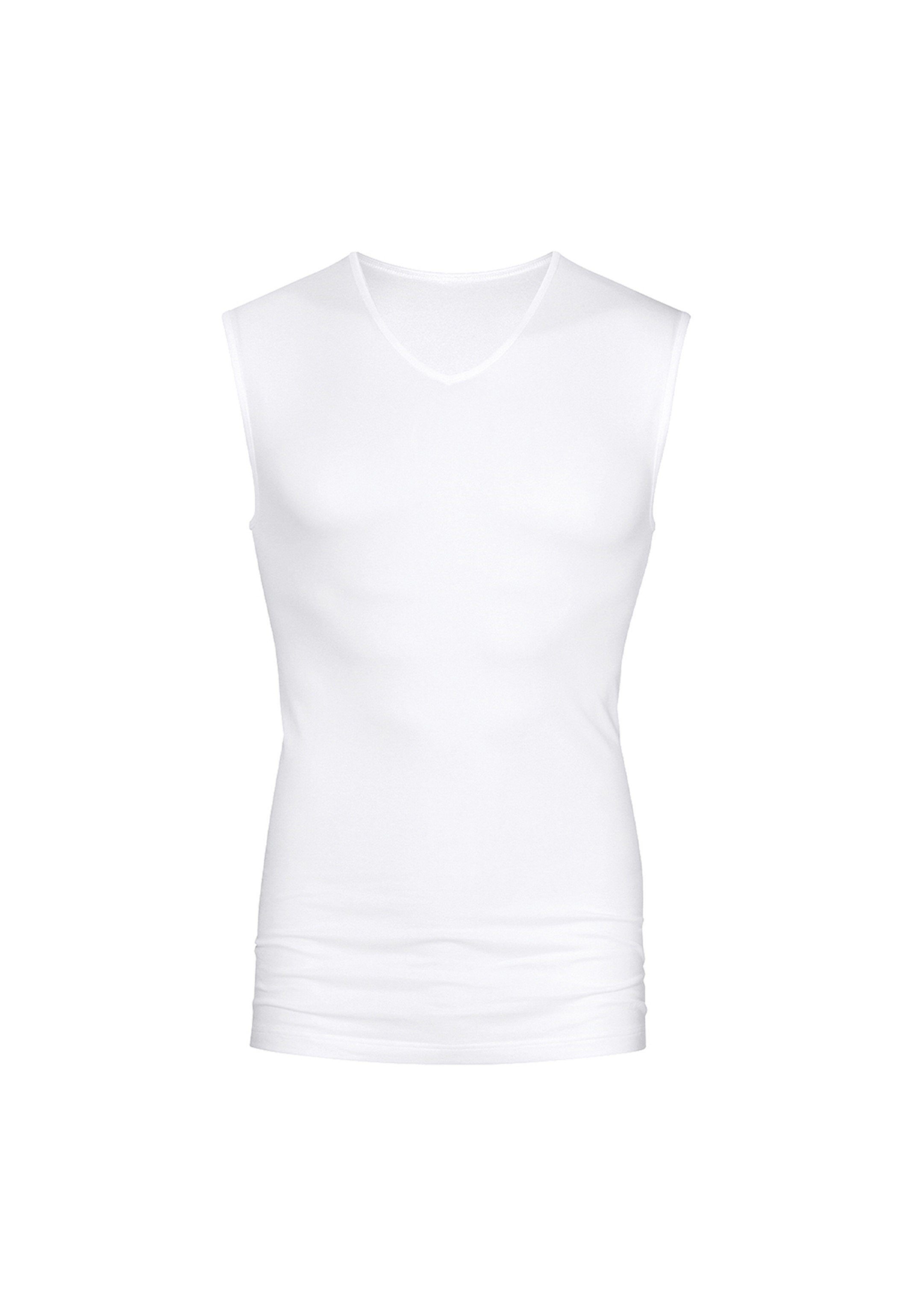 Dry Thermoregulierend - Cotton (1-St) Unterhemd Baumwolle - Tanktop / Weiß Unterhemd Mey