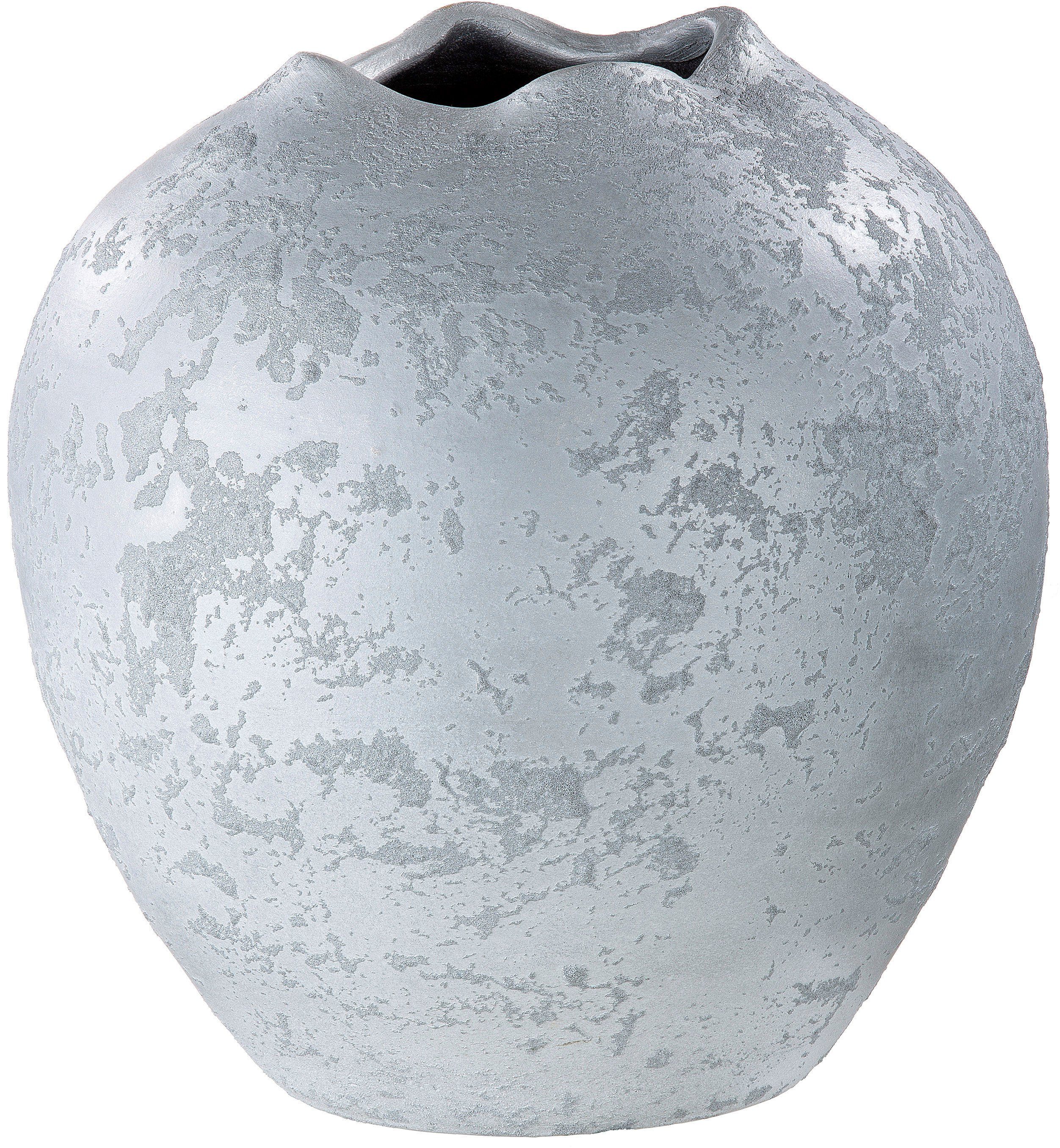 GILDE Tischvase Barcelos, Höhe ca. 29 cm (1 St), dekorative Vase aus  Keramik, Blumenvase, Sie bietet eine gelungene Fusion aus Dekoobjekt und  Funktionalität