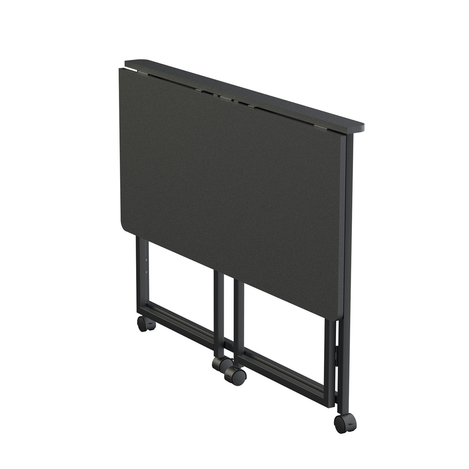 Maclean Schreibtisch MC-1250 Klapptisch mit Rädern, Tischplatte100x50 cm, K günstig online kaufen