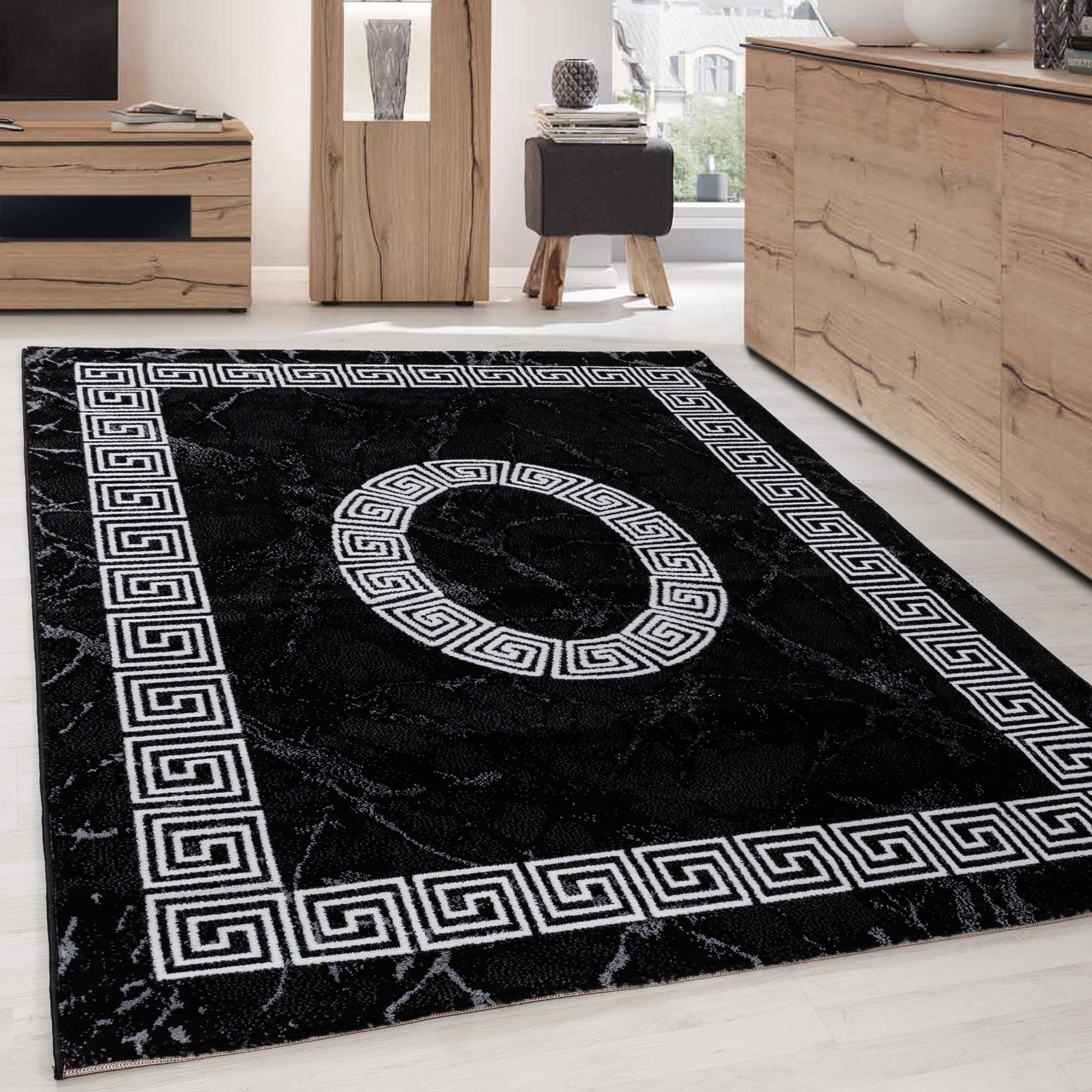 Carpettex Designteppich Mäander-Design, Läufer, Höhe: 6 günstig online kaufen