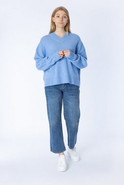 Samsoe & Samsoe V-Ausschnitt-Pullover Amaris im Oversized-Look